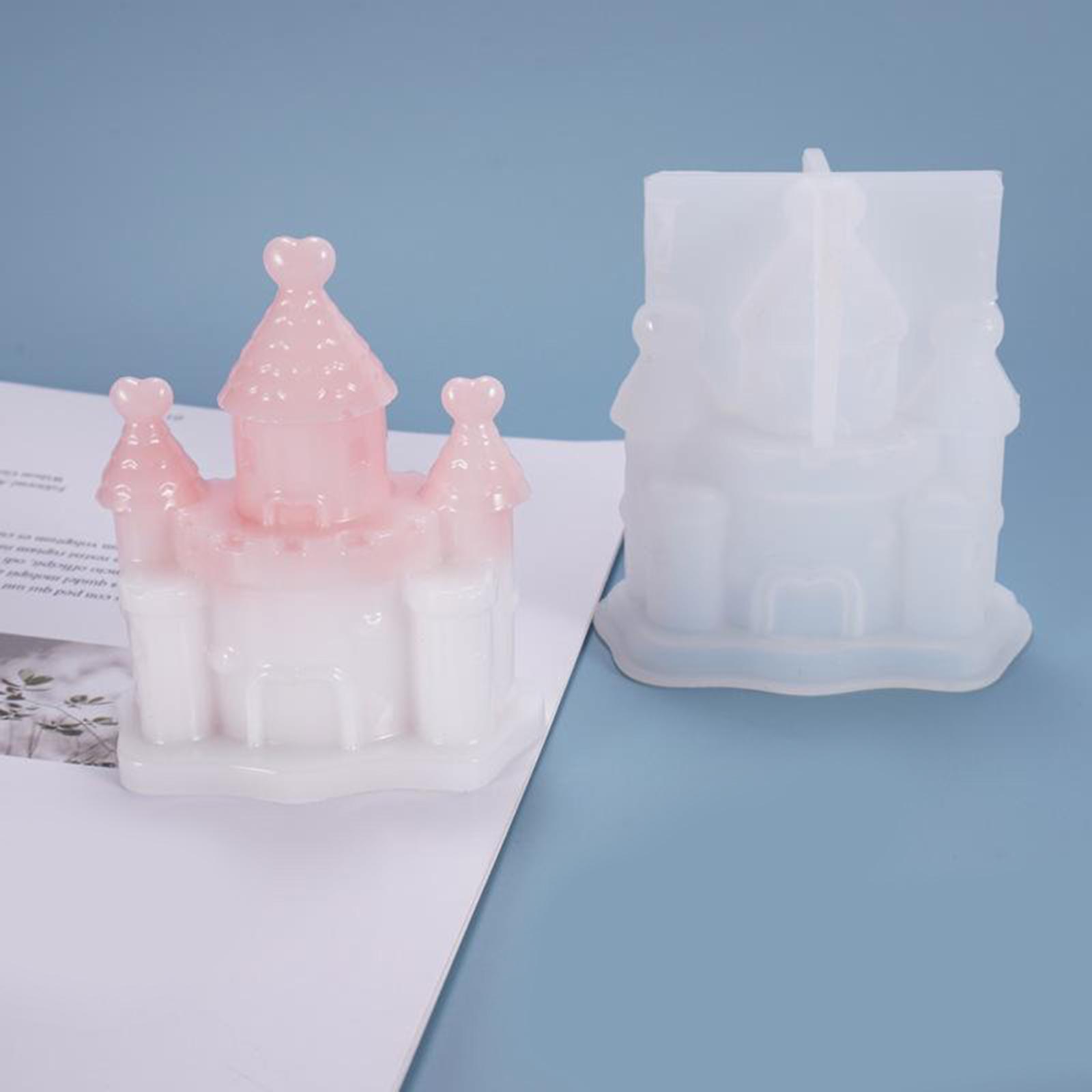 Castle Shape  Home Table Decor Crafting Making Resin Moulds