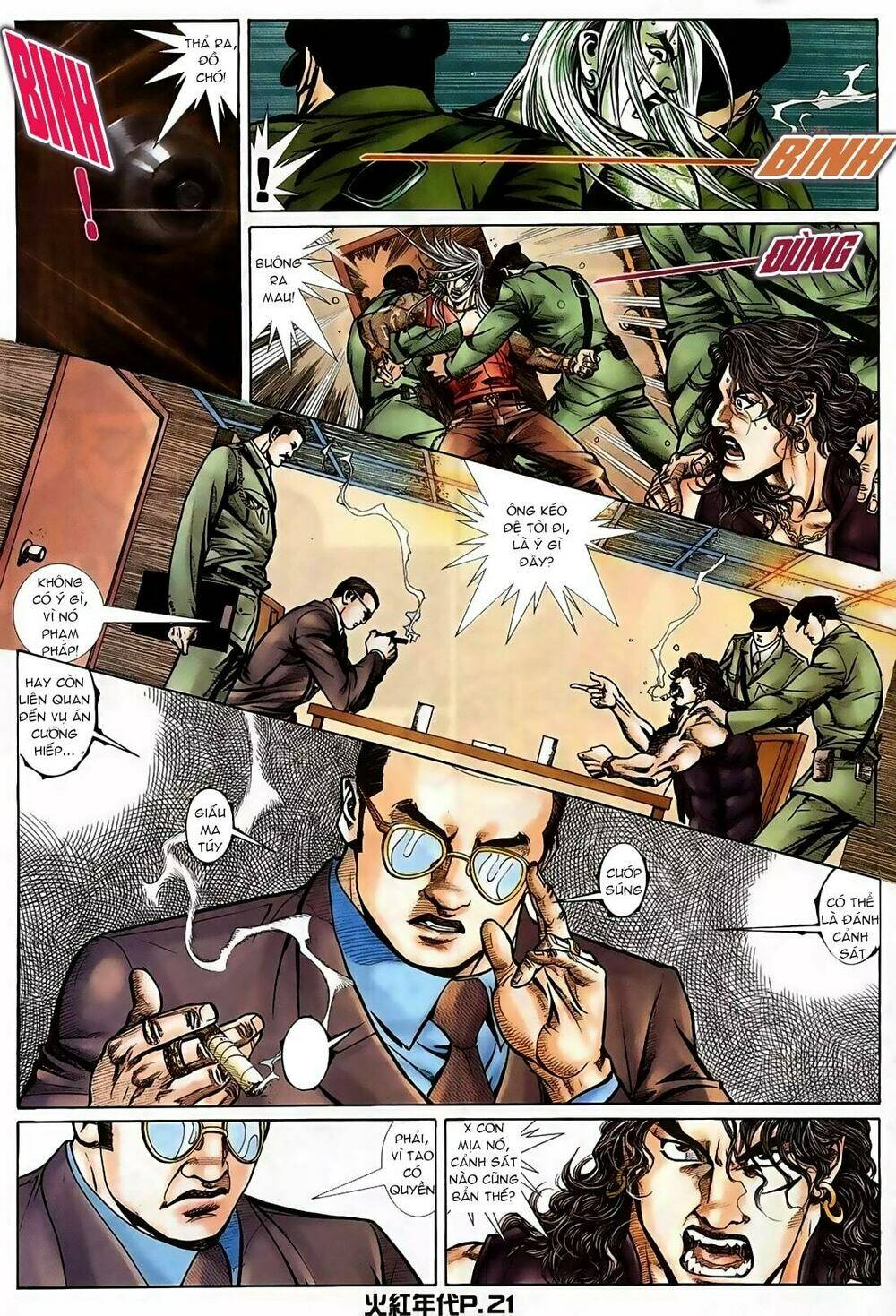 hỏa hồng niên đại hắc cốt đường chapter 122 20