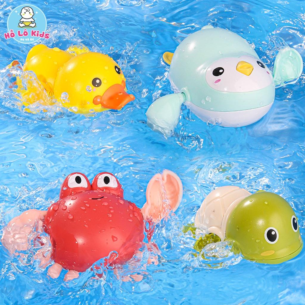 Đồ chơi nhà tắm thú bơi vặn cót vui nhộn nhiều mẫu cho bé Hồ Lô Kids