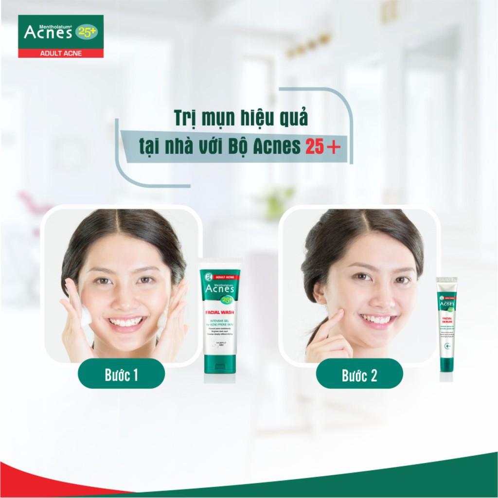 Acnes Tinh Chất Chuyên Biệt Cho Da Mụn 25+ Facial Serum 20ml