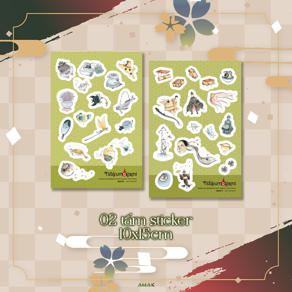 [Manga] Tsukumogami - Linh Hồn Của Những Đồ Vật Trăm Năm - Amak Books