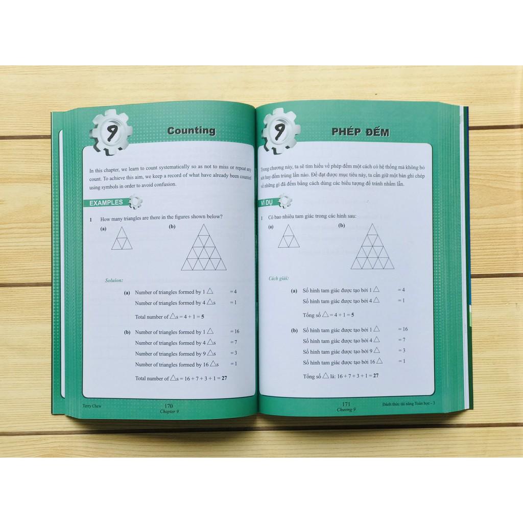 Sách Đánh thức tài năng toán học 3, Toán lớp 3, lớp 4 ( 9 - 10 tuổi )