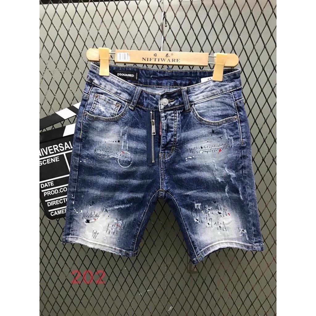 Quần Sọt Nam     Quần Short Jean Nam Co Giãn Thời Trang Hpfashion - Qsjnhp018