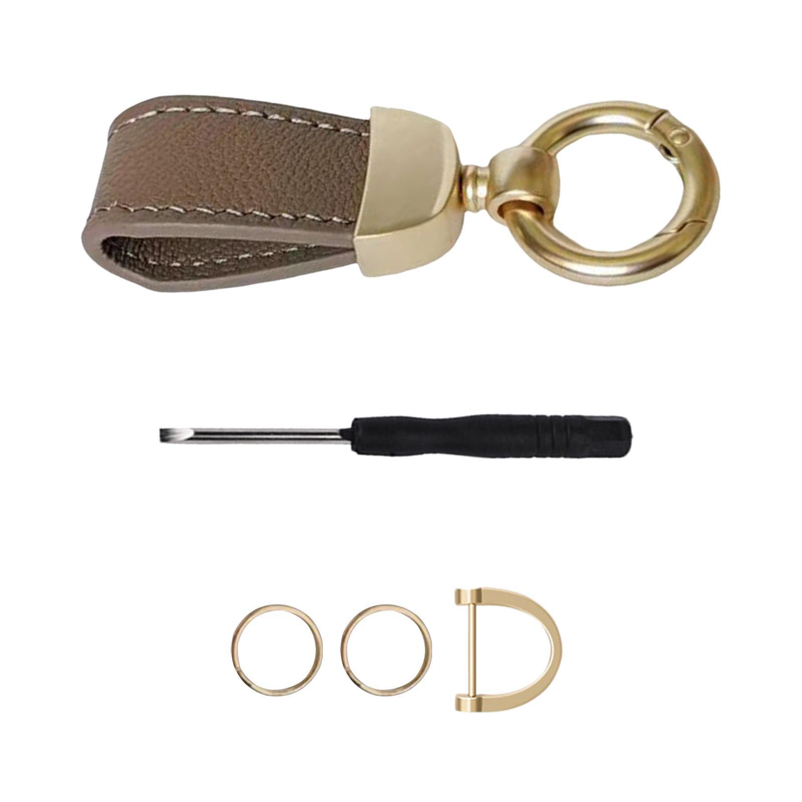 Car Keychain PU Leather Keychain Strap Key Holder Automotive Keychain Sturdy