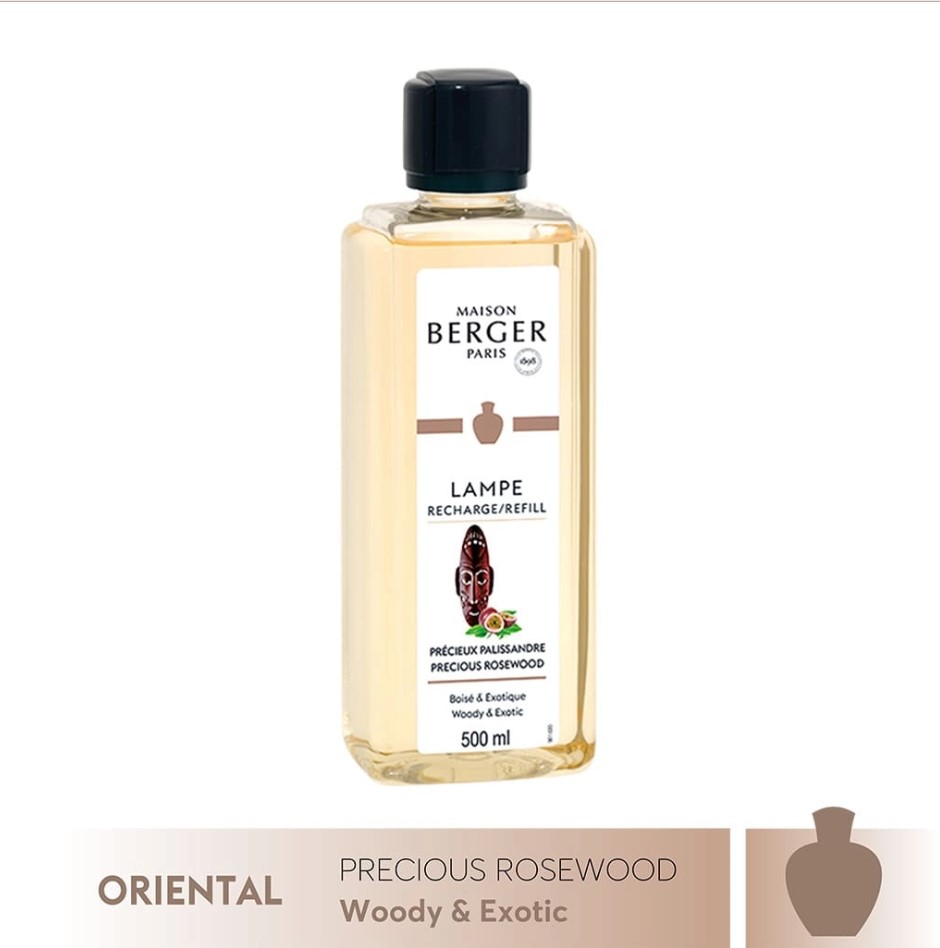 Maison Berger - Tinh dầu đèn xông hương Precious Rosewood - 500ml