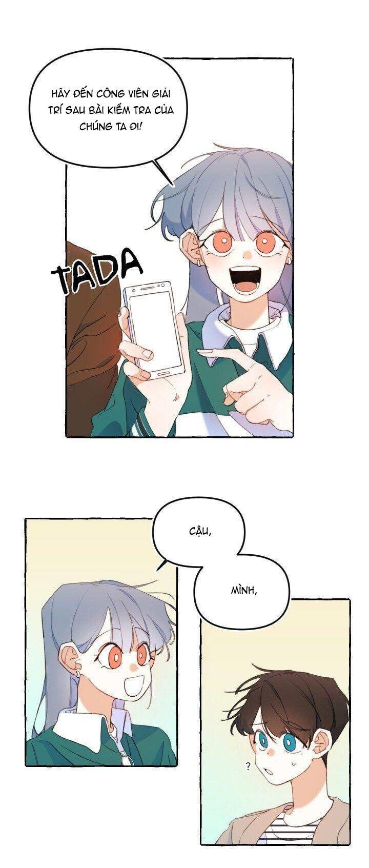 lời yêu thì cần app để dịch không? chapter 8 24