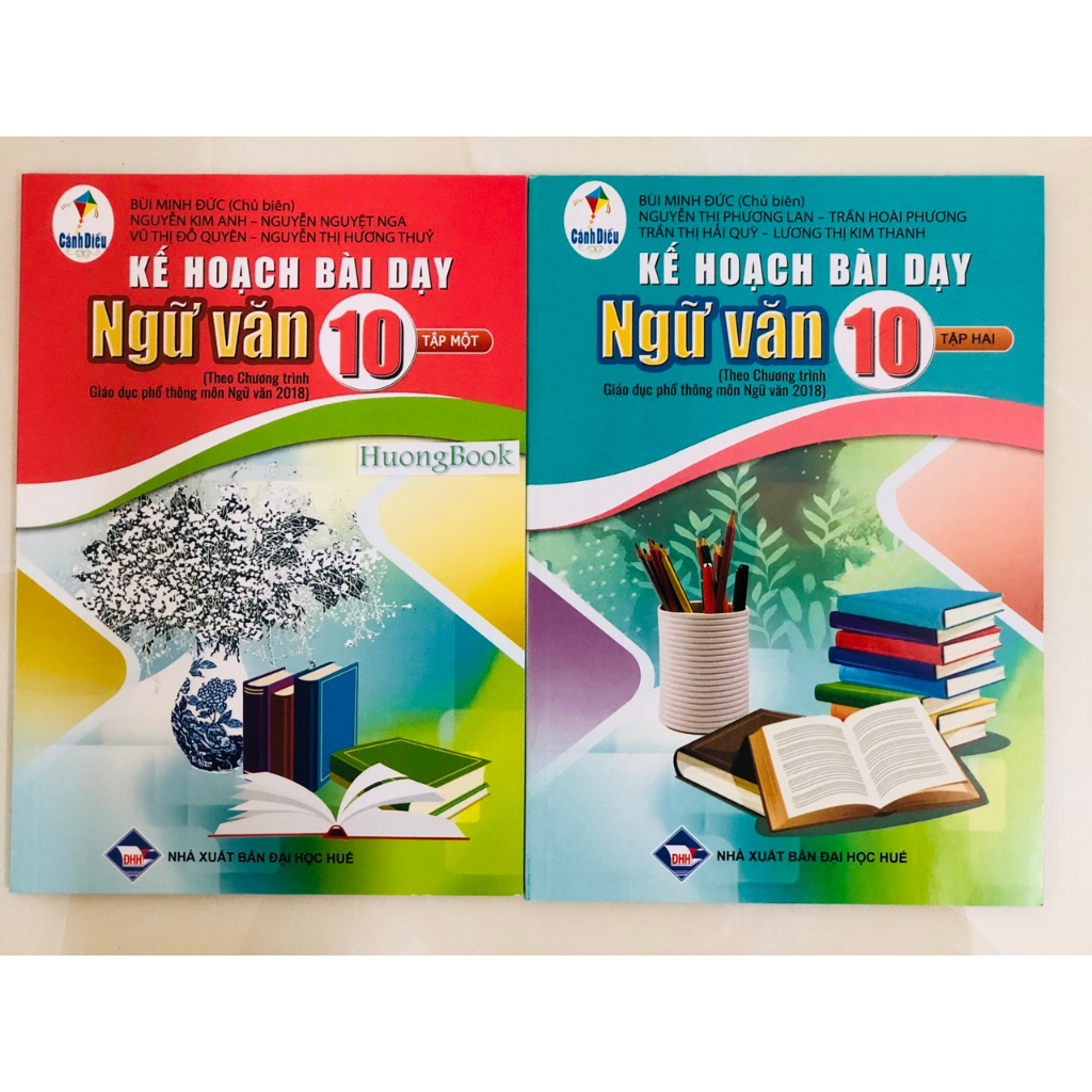 Sách - Combo Kế hoạch bài dạy Ngữ Văn 10 - Tập 1 + 2 - BT