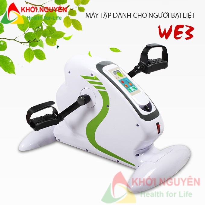Xe đạp điện phục hồi chức năng WE3, dùng cho người bị tai biến, liệt các chi tập luyện phục hồi vận động