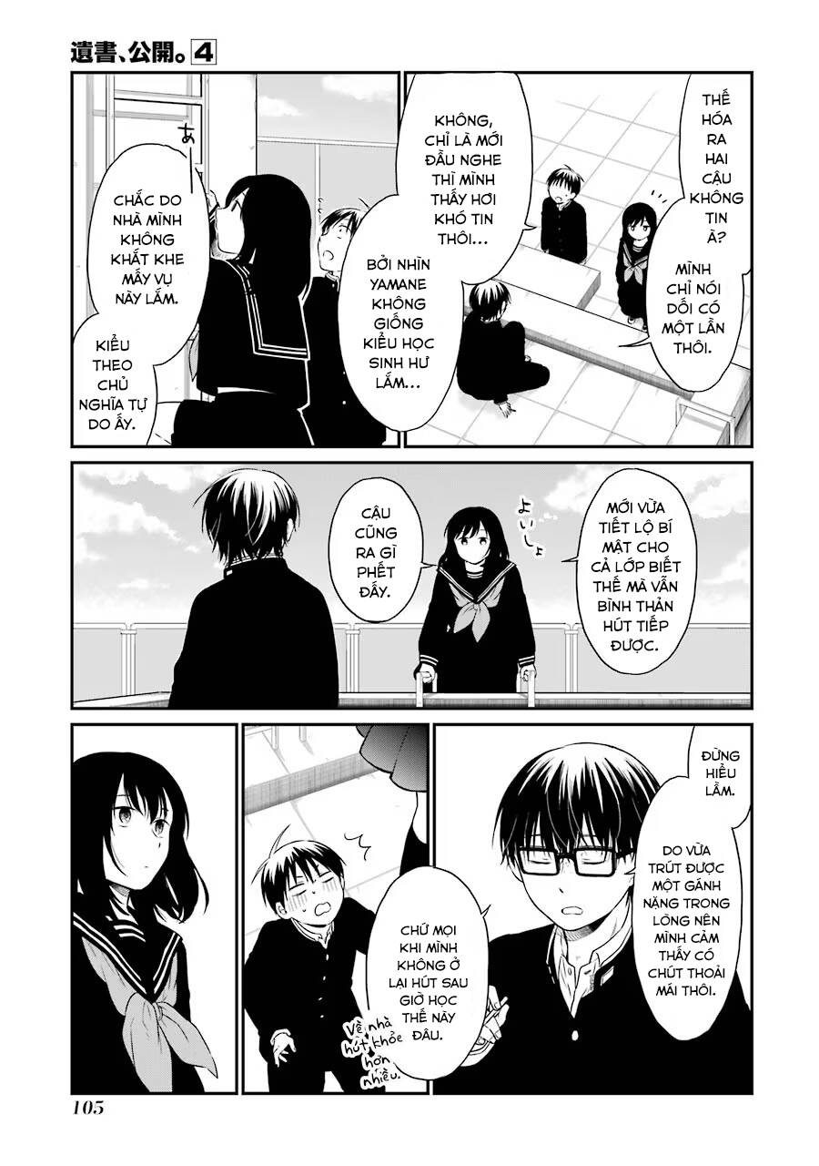 di thư trên bàn chapter 18 21