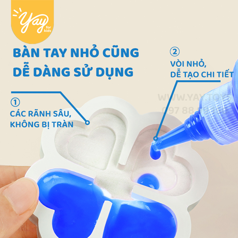 Bộ Đồ Chơi Tạo Hình Dưới Nước Thạch 3D Sáng Tạo Cho Bé 3+ | TOI