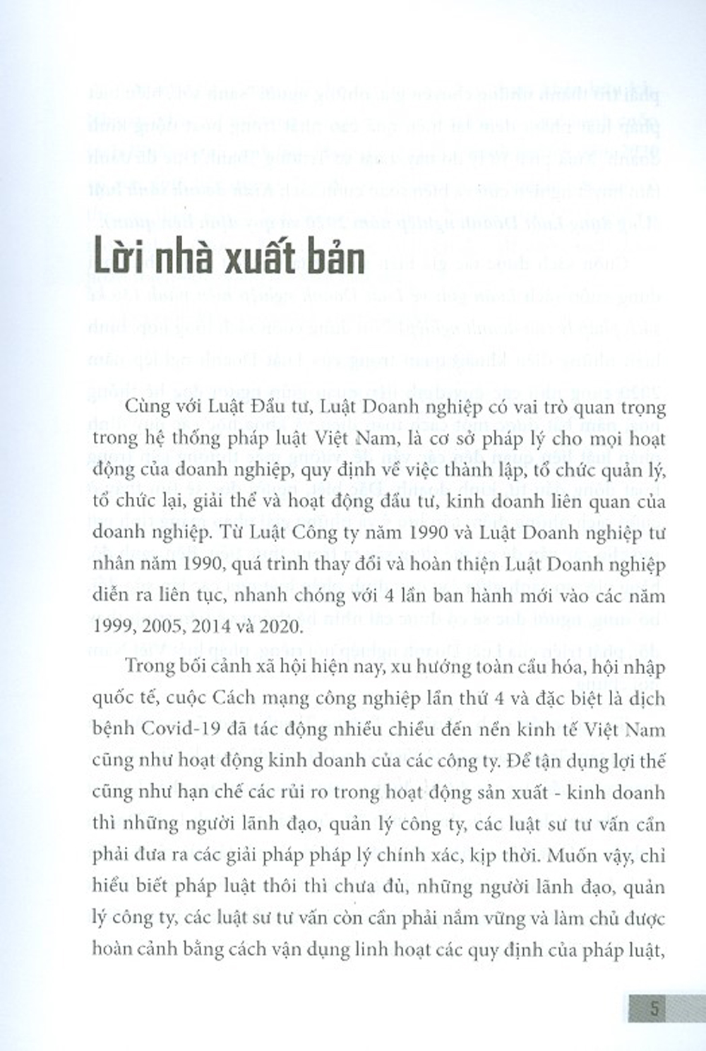 Kinh Doanh Sành Luật (Ứng Dụng Luật Doanh Nghiệp Năm 2020 Và Quy Định Liên Quan)