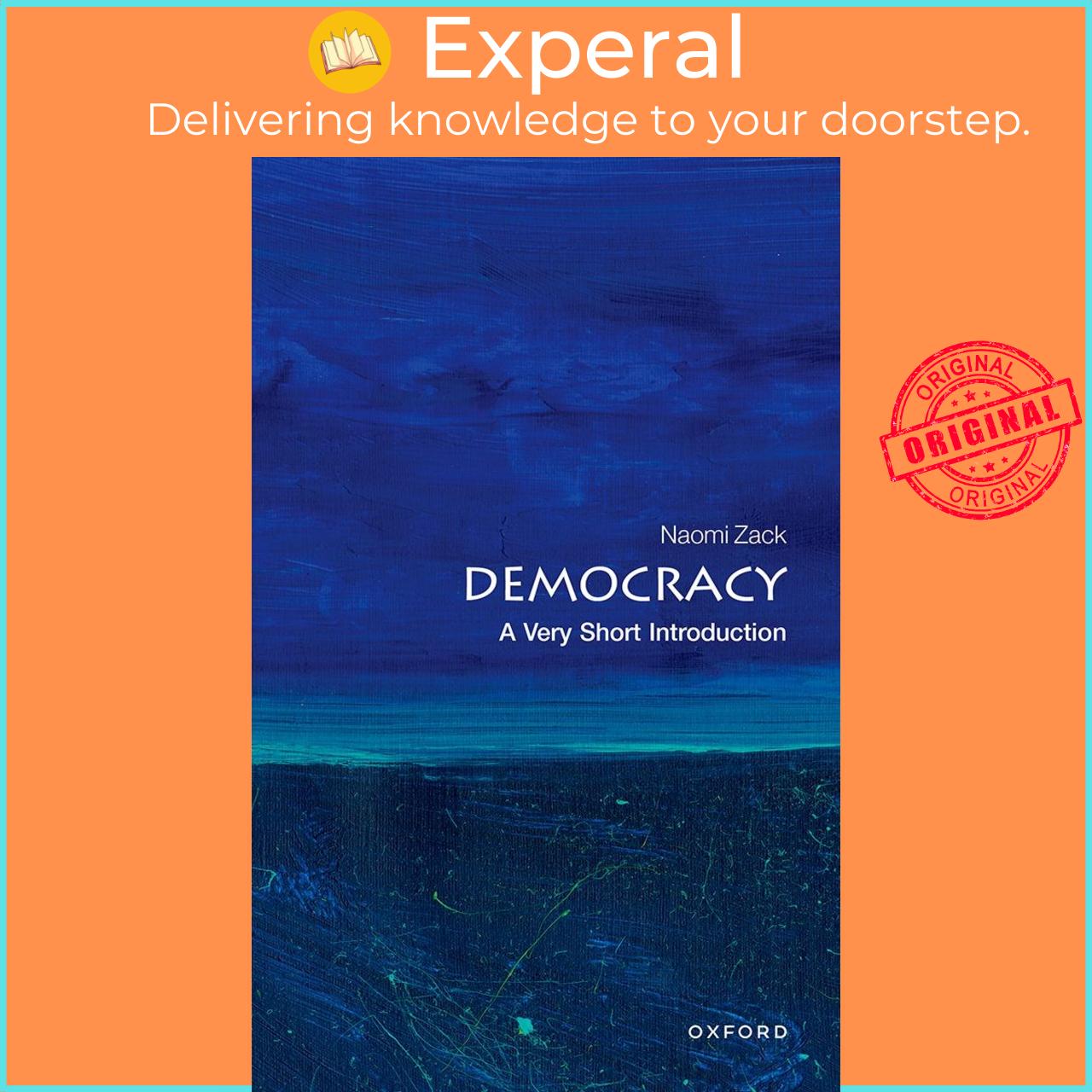 Hình ảnh Sách - Democracy: A Very Short Introduction by Naomi Zack (UK edition, Paperback)