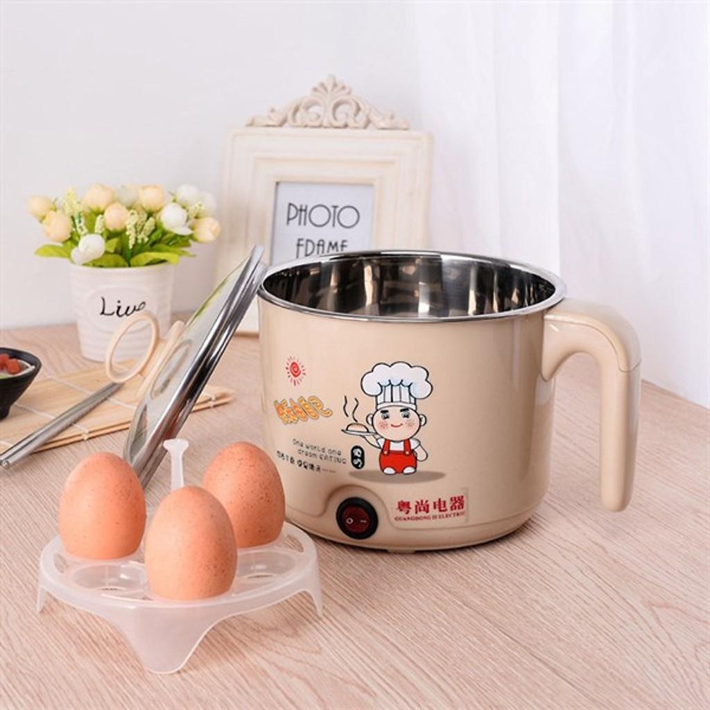 Nồi Lẩu Mini, Ca Nấu Mì Đa Năng Siêu Tốc Siêu Tiện Lợi 16CM.(GIAO NGẪU NHIÊN)