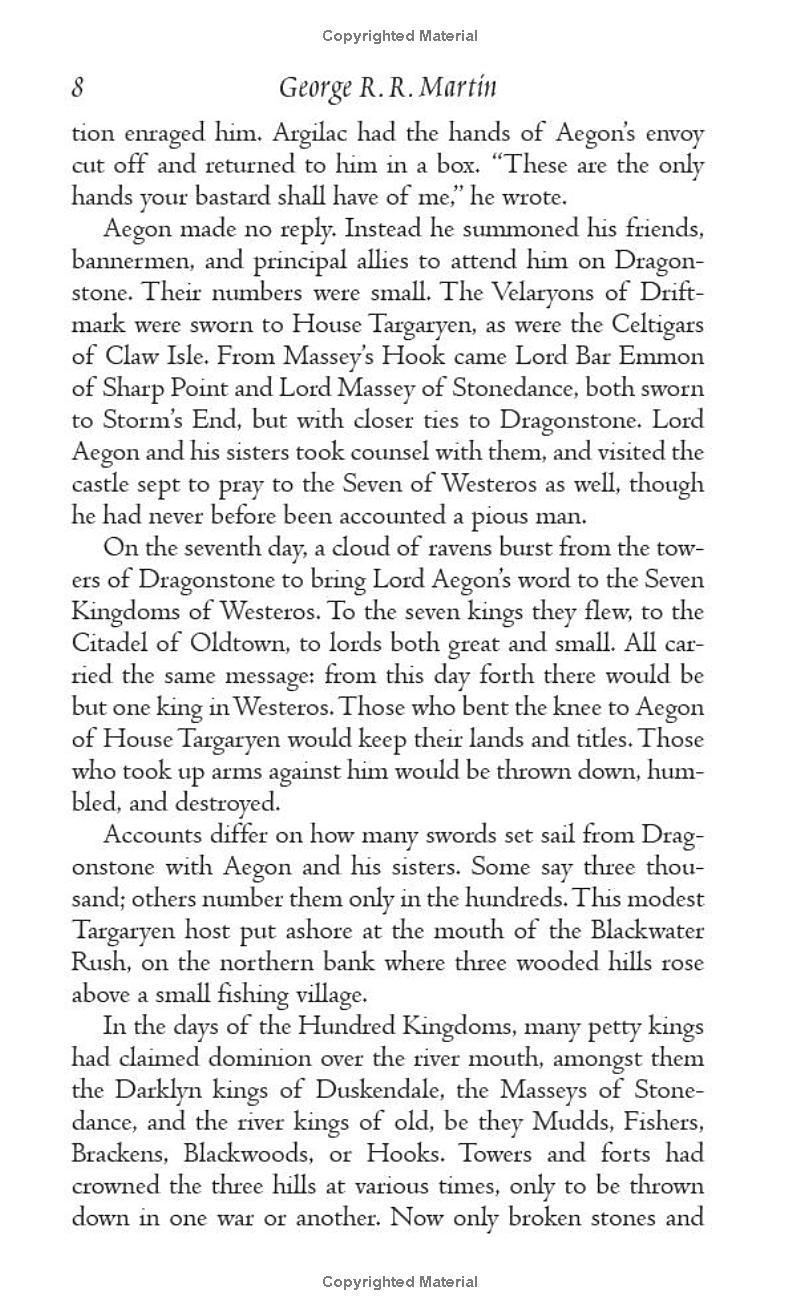 Sách ngoại văn: Fire &amp; Blood - 300 Years Before A Game of Thrones