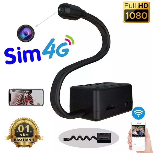 Camera S13 Sim 4G FullHD 1080P Siêu Nét - Quan Sát Báo Động Chống Trộm, Model Mới Theo Dõi Từ Xa Trên Điện Thoại Mọi Lúc Mọi Nơi Hàng Cao Cấp