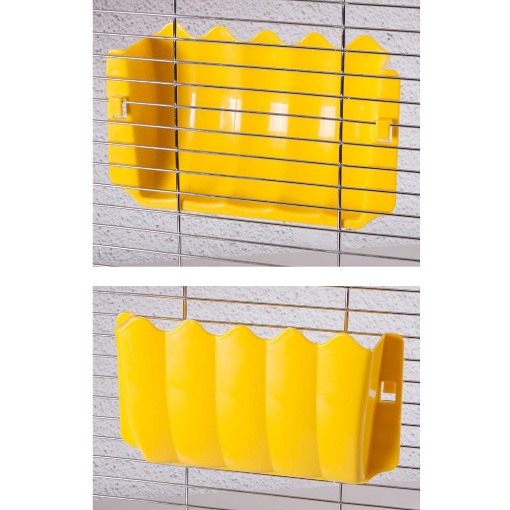 Plastic Pet Hay Rack Manger for Rabbit Guinea Pig Rat Chinchilla Pet Feeder