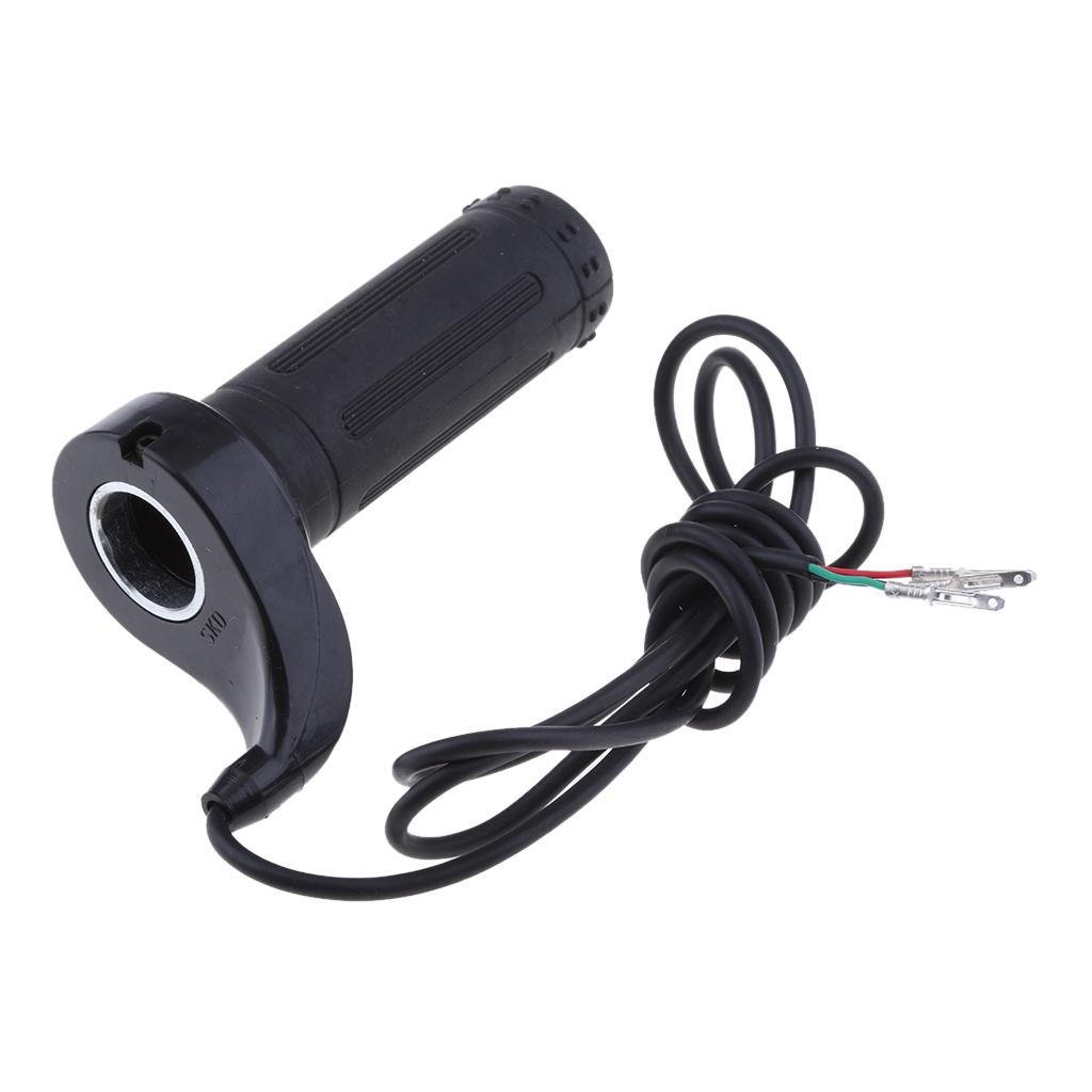 Universal Electric Scooter Bike Thumb Throttle Twist Grip 3 Wire 24V 36V 48V 60V Universal Electric Scooter Bike Thumb Throttle Twist Grip 3 Wire 24V 36V 48V 60V