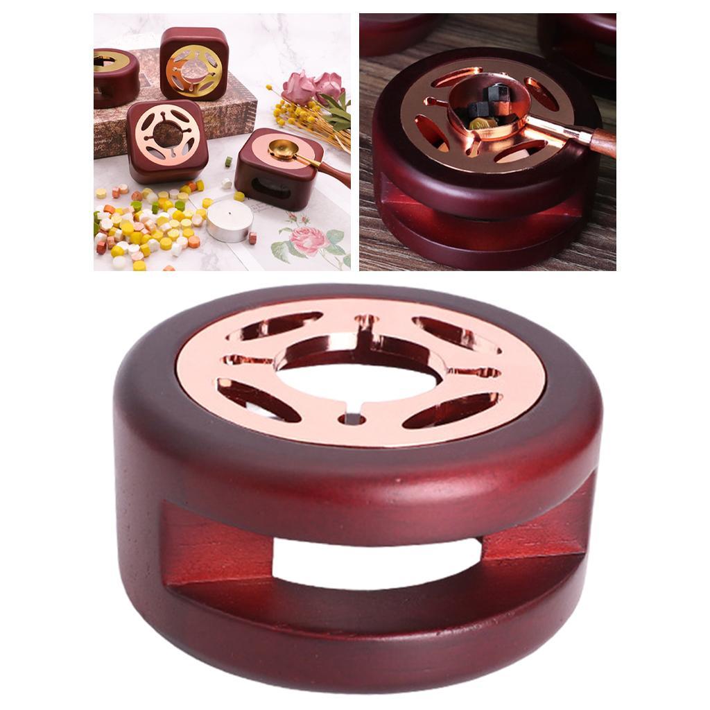 Wax Seal Kit, Sealing Stamp Decorative Easy Clean Ritual Stove Pot for Wax Stamp
