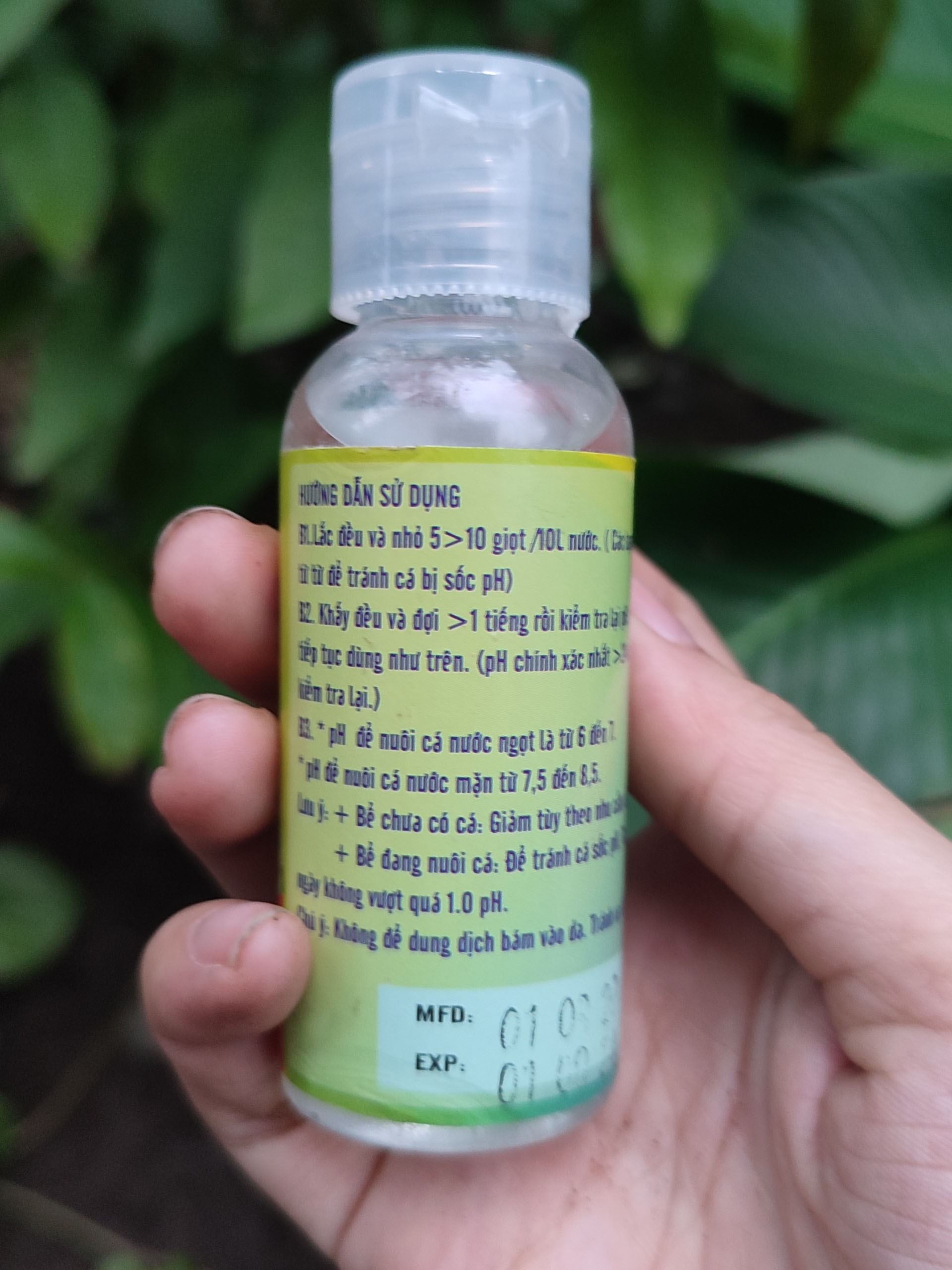 AQUA PRO dung dịch giảm PH hồ cá thủy sinh 50ML