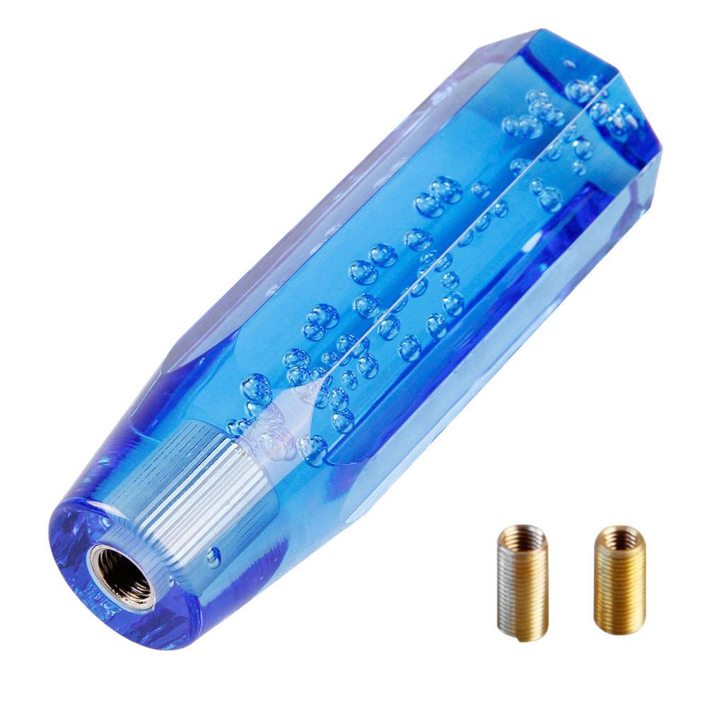 Octagon Air Bubble Gear Shift Knob Transparent Shift Knob Manual Fitment