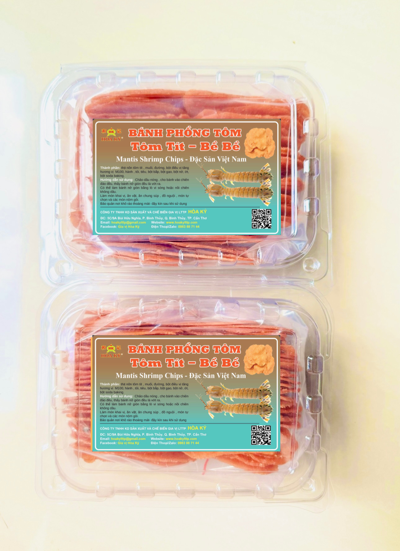 Bánh phồng tôm thượng hạng 1kg Hoà Ký