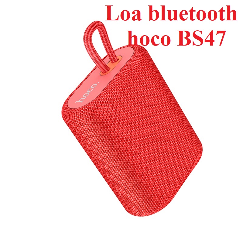 Loa bluetooth nhỏ gọn hỗ trợ TWS cho điên thoại laptop  hoco BS47 _ hàng chính hãng