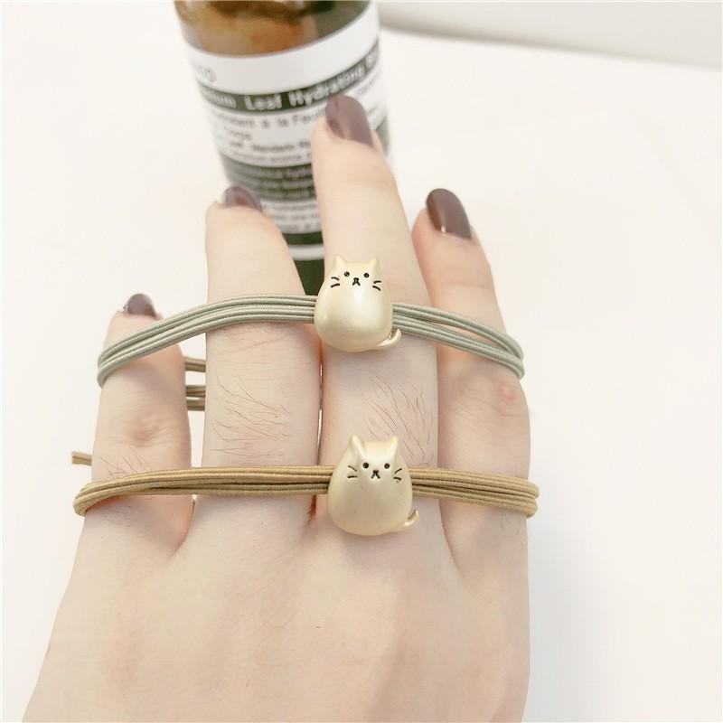 Dây buộc tóc cột tóc con Mèo dễ thương Hottrend - BT4