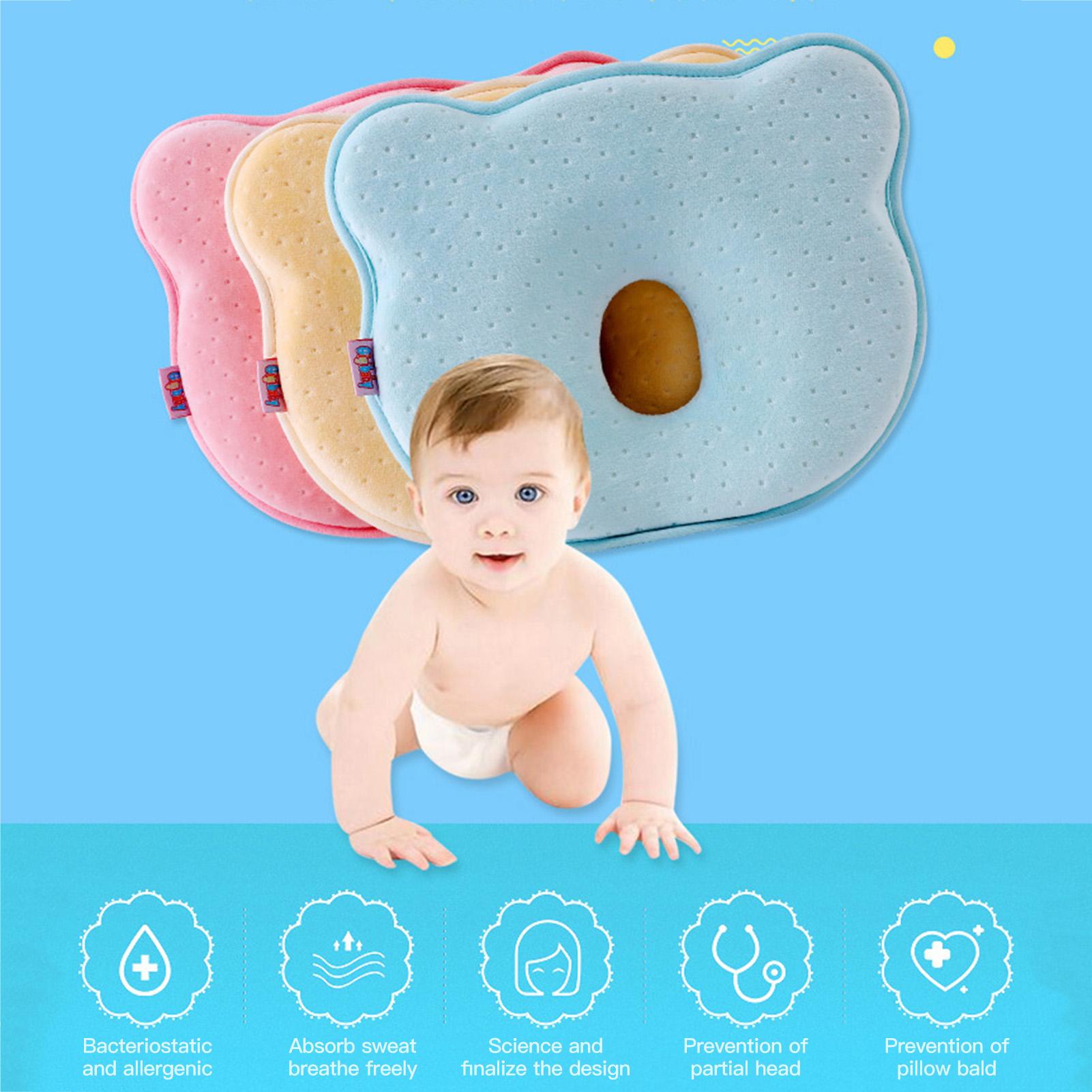 Gối mềm thoáng khí cho trẻ sơ sinh