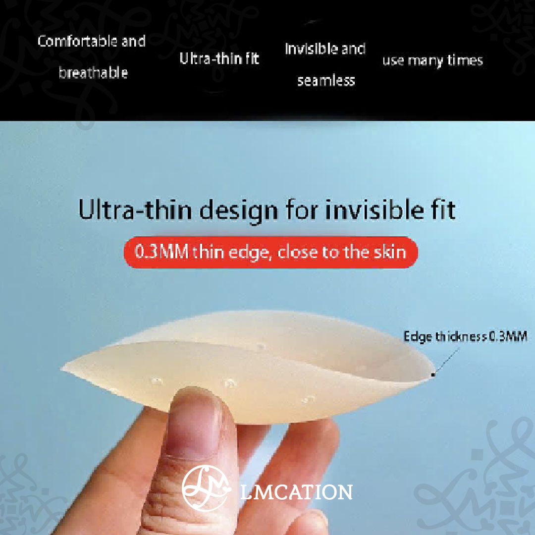 Miếng dán ngực thoáng khí silicon LMcation - Giúp ngăn ngừa ung thư vú