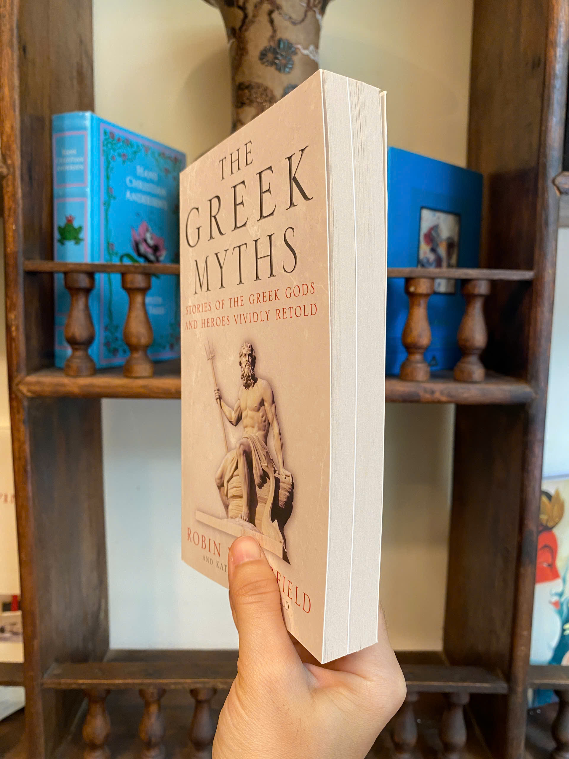 Sách - The Greek Myths: Stories of the Greek Gods and Heroes Vividly Retold by Robin Waterfield