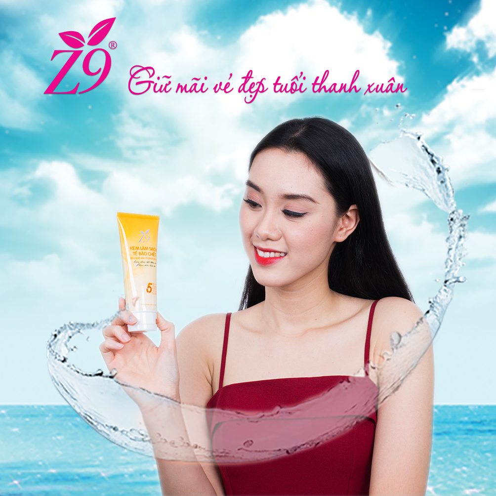 Kem tẩy tế bào chết Z9 tuýp 250g - tặng kèm Sữa rửa mặt 60g