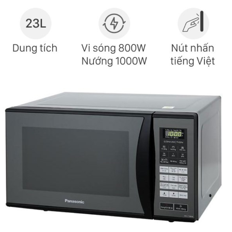 Lò Vi Sóng Panasonic NN-CT36HBYUE - Hàng Chính Hãng