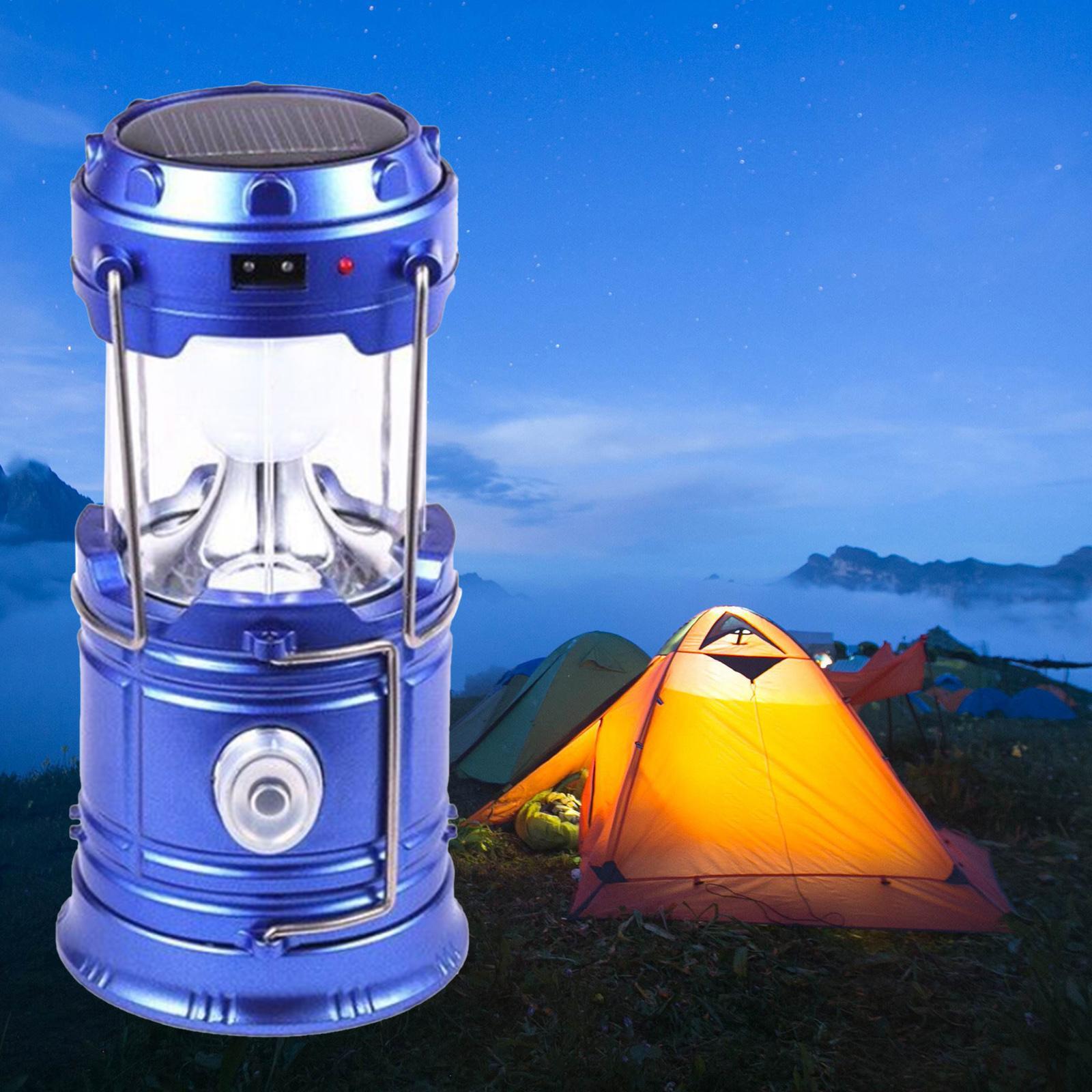 Camping Lantern Rechargeable Collapsible Flashlight   Outdoor