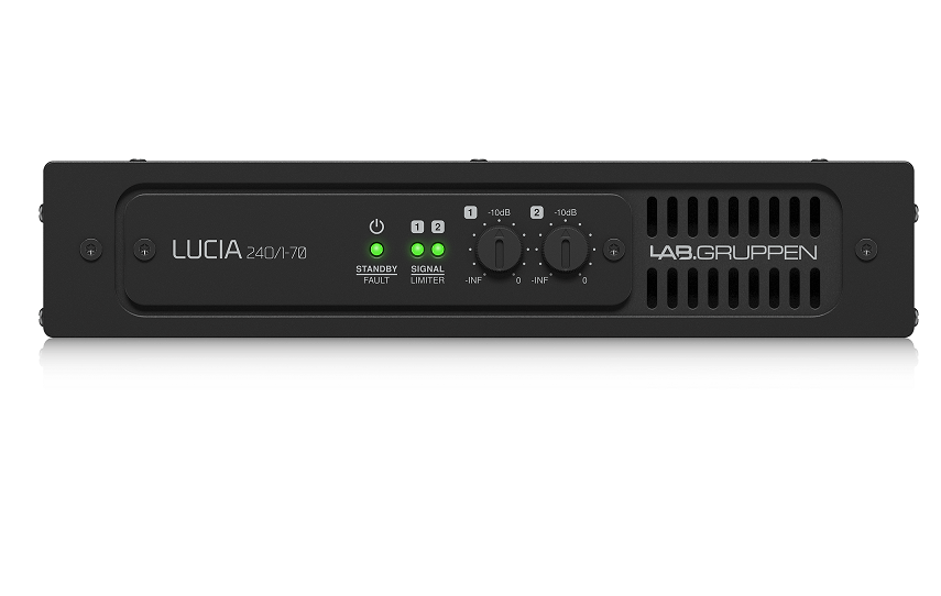 Amply Công Suất Labgruppen Lucia 240/1-70-240w 100/200v DSP USB for Win &amp; Mac Lab.Gruppen- Hàng Chính Hãng