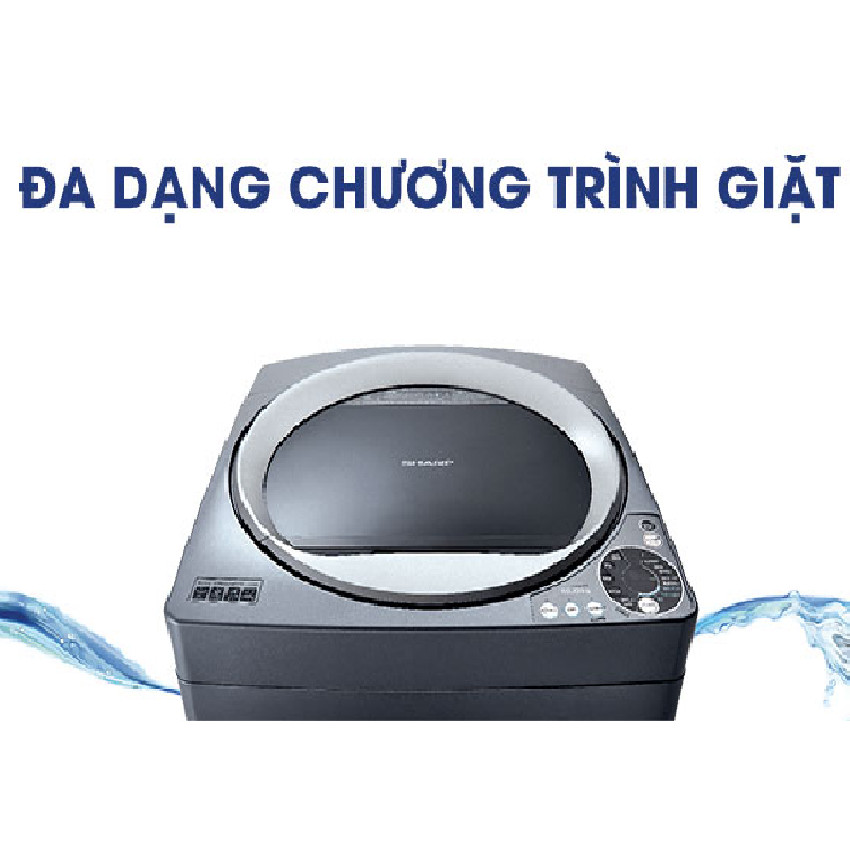 Hình ảnh Máy Giặt Sharp ES-W100PV-H 10 Kg - HÀNG CHÍNH HÃNG