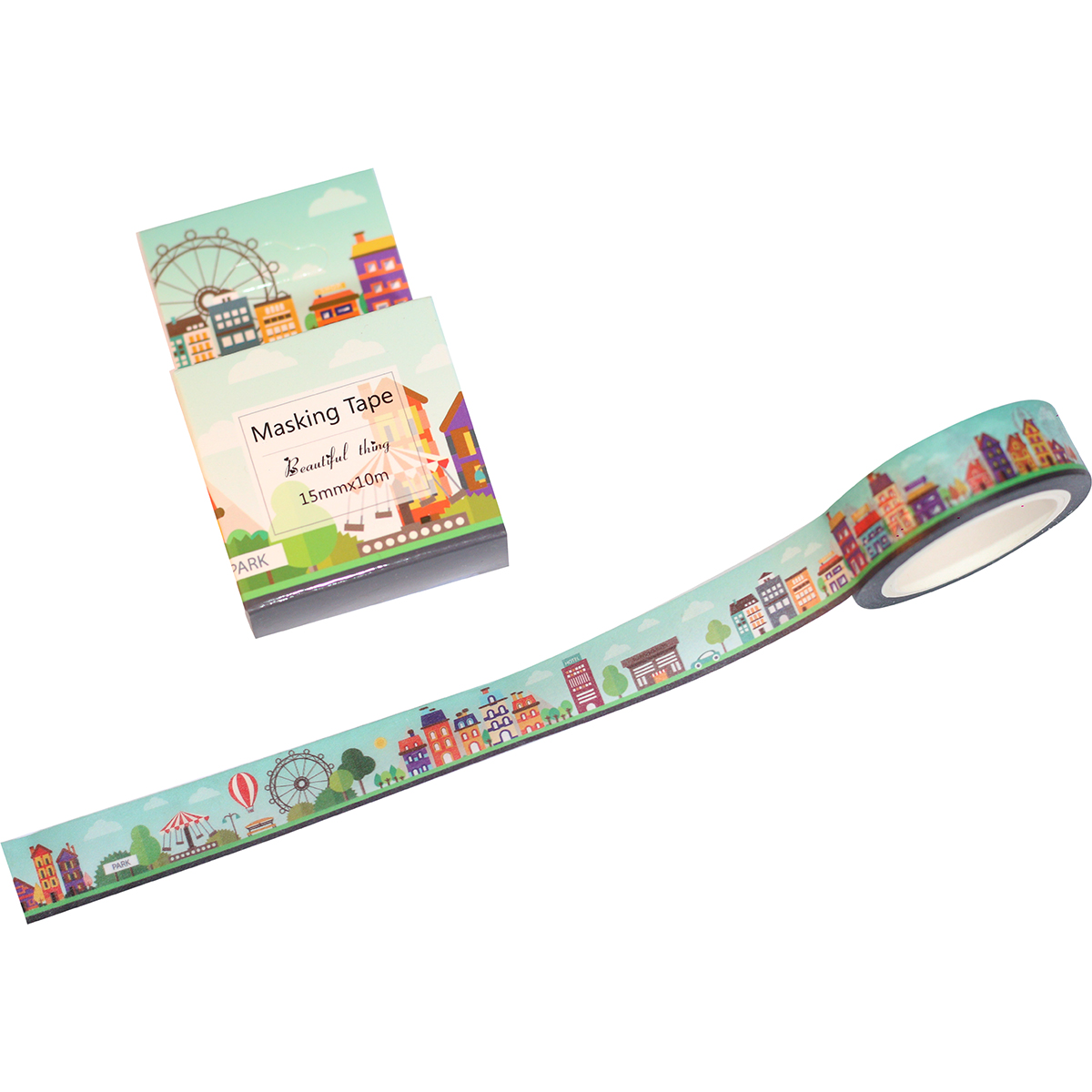 Băng Keo Giấy Trang Trí Masking Tape - Park