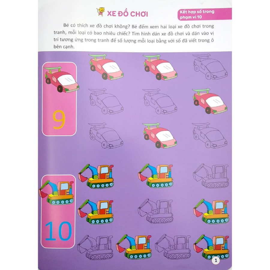 Bóc Dán Hình Thông Minh Phát Triển Khả Năng Tư Duy Toán Học IQ EQ CQ  -  188 Sticker