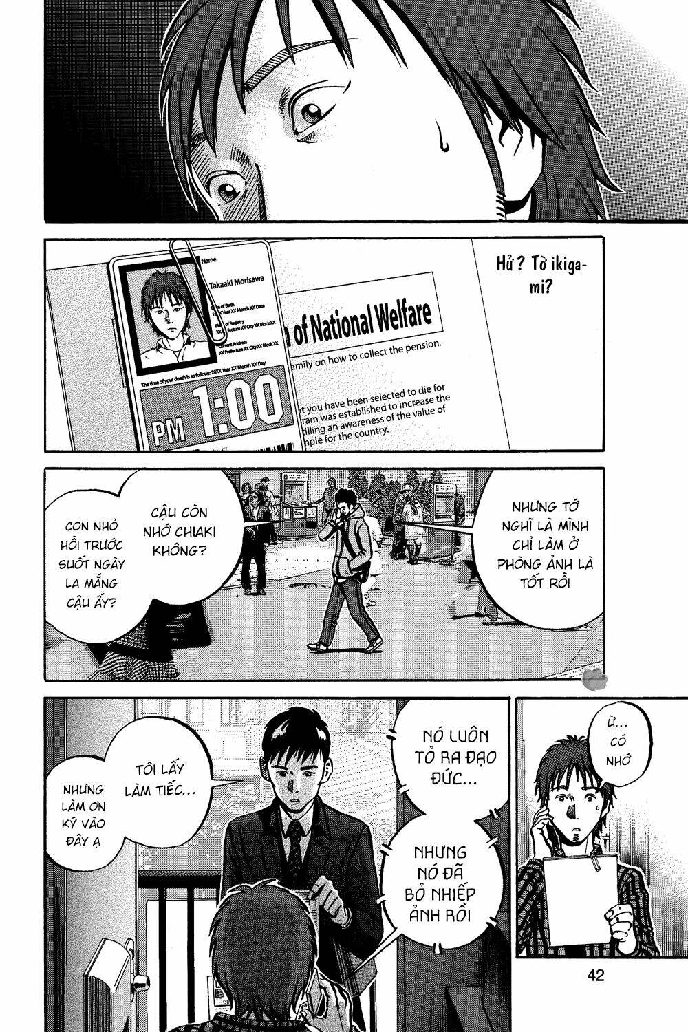 giấy báo tử chapter 38 3