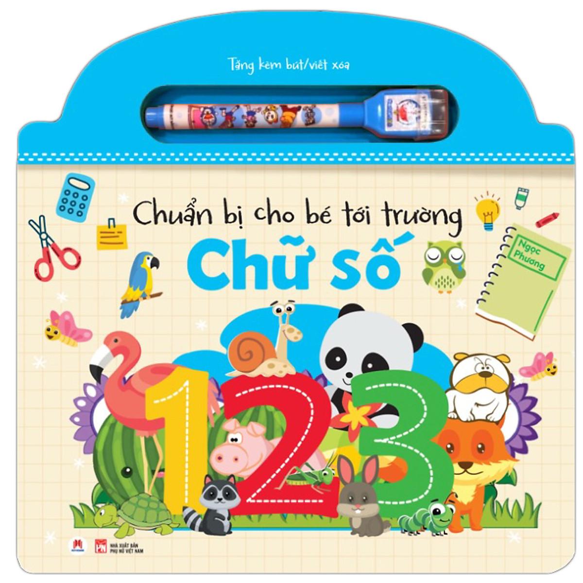 Chuẩn Bị Cho Bé Tới Trường - Chữ Số (Tái Bản 2023)