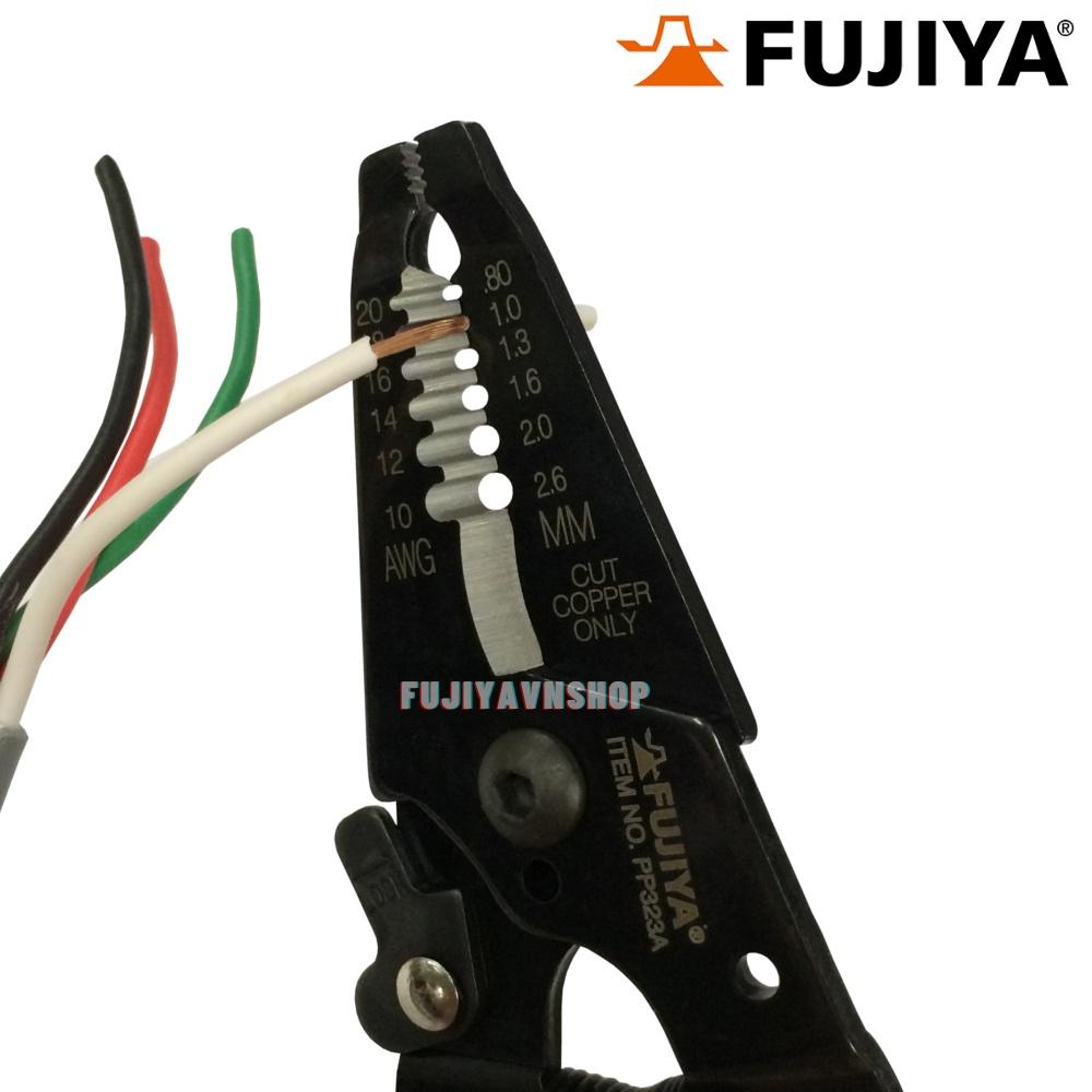 Kìm tuốt dây điện Fujiya - PP323A-165