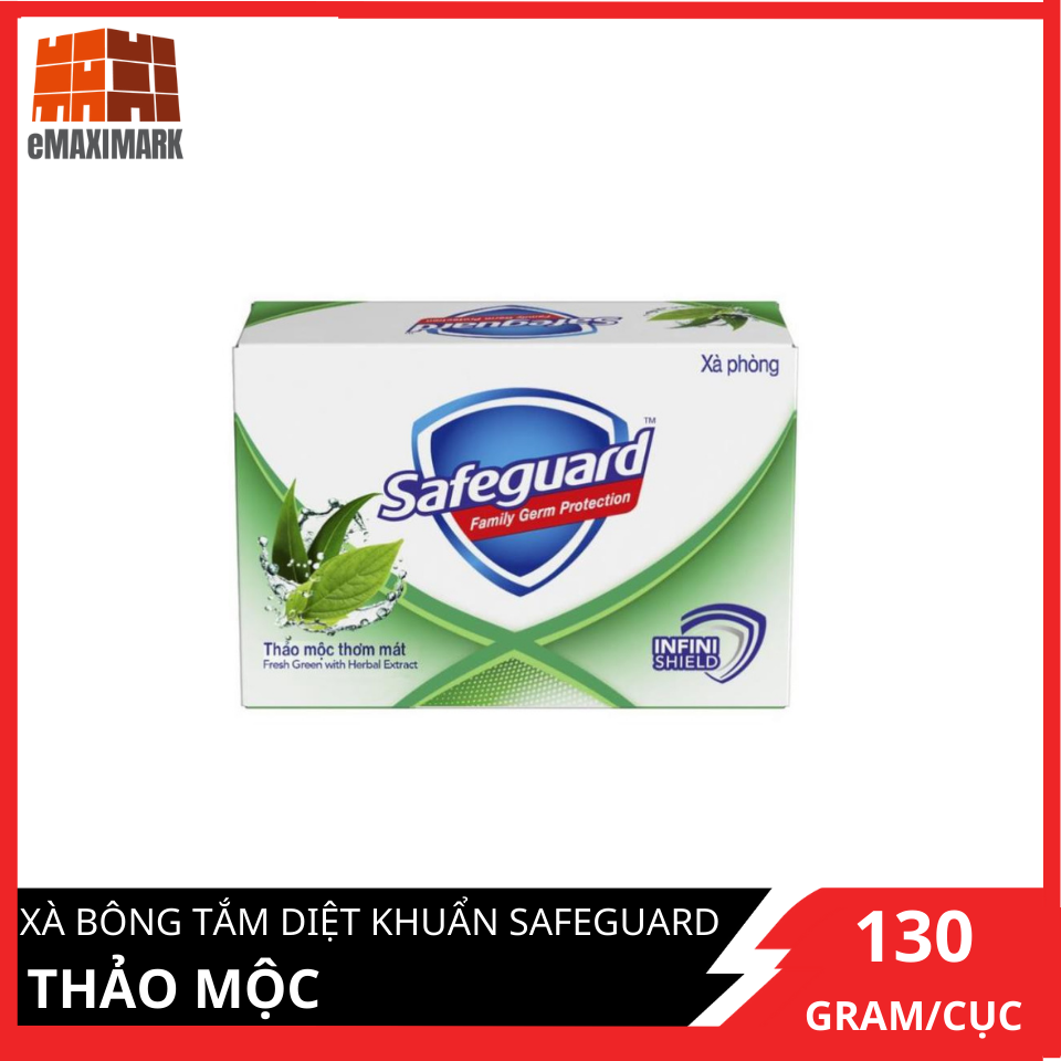 Xà Bông Tắm Diệt Khuẩn Safeguard Xanh 130g [Made in Phillipines]