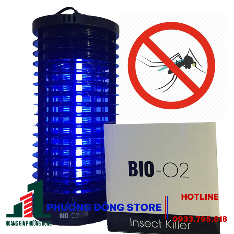 Đèn bắt muỗi BIO-02 hàng nhập khẩu chất lượng cao từ Hàn Quốc, bắt muỗi hiệu quả
