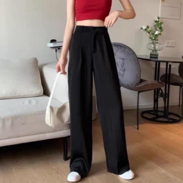 Quần ống rộng culottes xuông dài 100cm