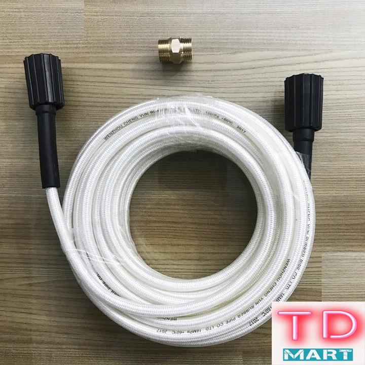 DÂY MÁY RỬA XE CAO CẤP TẶNG ĐẦU NỐI