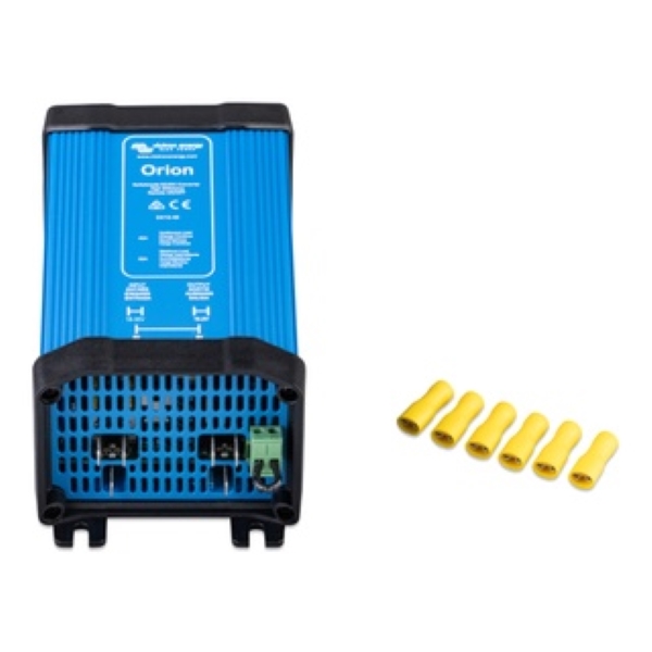 Bộ biến đổi điện 24Vdc sang 12Vdc, dòng điện ngõ ra 40A (Uout=13,2V) của thương hiệu Victron Energy.