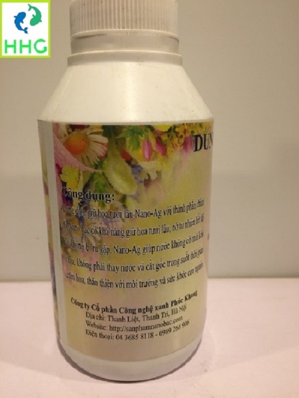 Xịt Phun Hoa Lan Cây Cảnh Nano Bạc hay Nano-Ag 400ml diệt vi khuẩn, vi rút, nấm mốc và hạn chế các bệnh liên quan tới thối, rụng lá