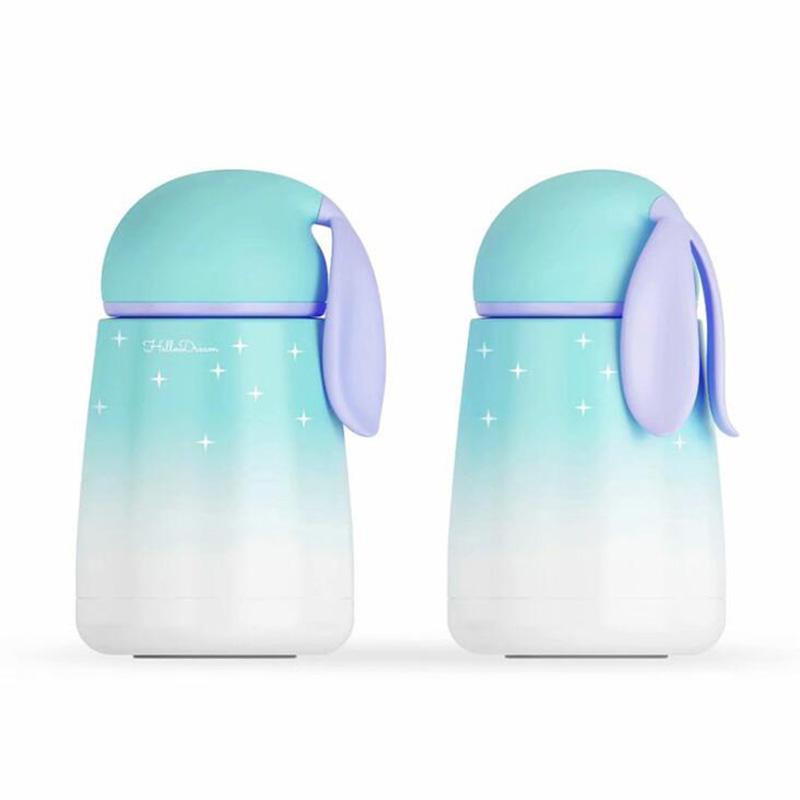 Dễ Thương 300Ml 304 Bình Giữ Nhiệt Chân Không Thép Không Gỉ Trẻ Em Thỏ Nhiệt Cốc Trẻ Em Cách Nhiệt Nhiệt Bình Cốc Tập Uống Cho Bé Cốc Du Lịch