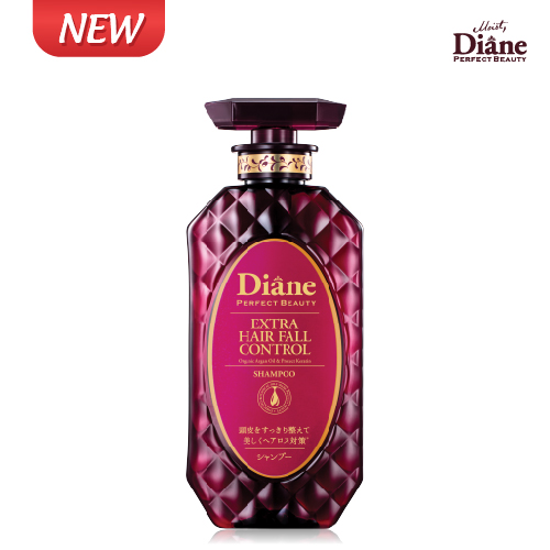 DẦU GỘI MOIST DIANE EXTRA HAIR FALL CONTROl Kiểm soát tóc rụng và Phục hồi 450ml