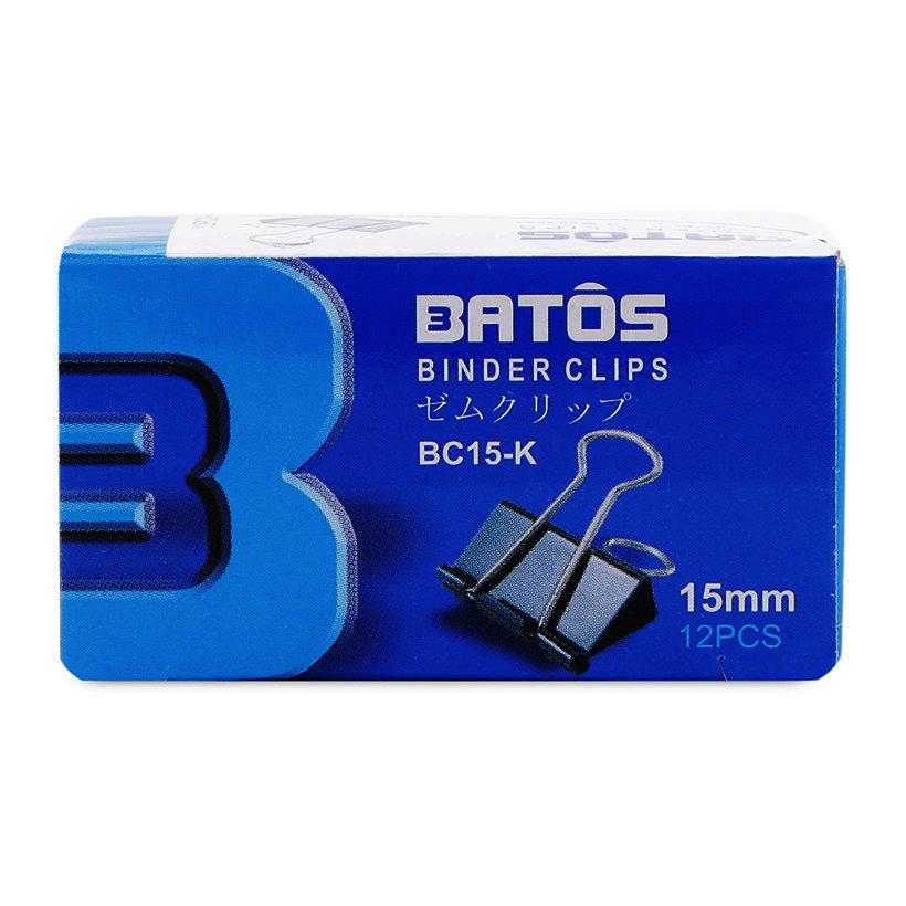 Combo 12 hộp kẹp bướm Batôs 15mm