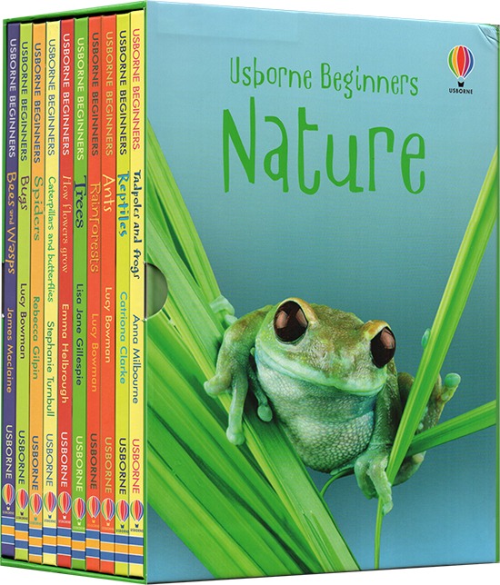Usborne Beginners Nature 10 Books Box Set Collection (bìa cứng) | Bản Nhập Khẩu